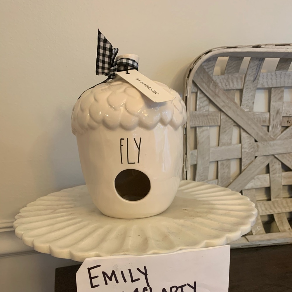 Rae Dunn Birdhouse